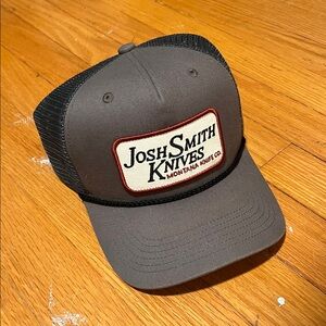 Josh Smith Montana Knife Co Gray Trucker Hat